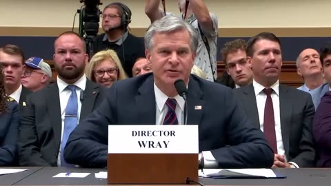 Matt Gaetz Shows Hunter Biden's Shocking Text Message FBI's Wray get's Upset