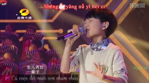 [Vietsub Kara] Go Somewhere Lost Time then- 时间 都 去哪 了 - Lu Hung Duong 吕兴阳 - Let's Sing Kids 20140712