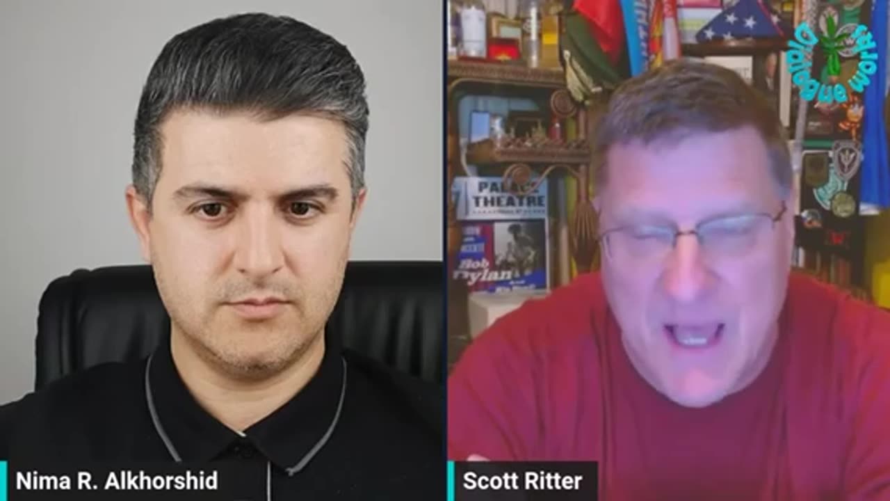 Scott Ritter latest as interviewed by Nima R. Alkhorshid.