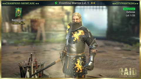 Raid Shadow Legends - Frontline Warrior - Classic Skin