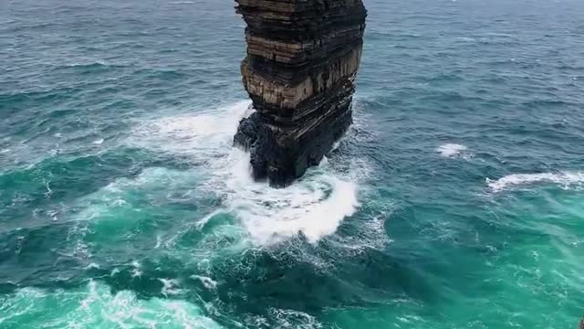 Lonely Rock in the Ocean