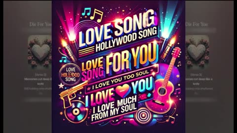 Latest Love Song Hollywood Song / Die For You / Love Galaxy / I love you too much from my soul.