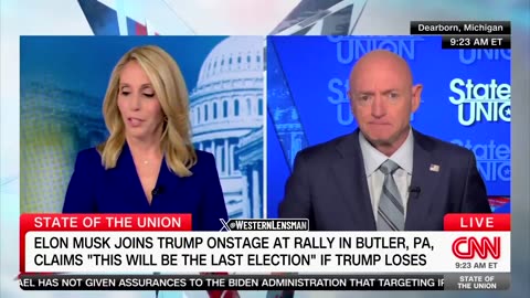 NEW: Sen. Mark Kelly: Musk Supports Trump Because He Wants That ‘Giant Tax Cut’ for Billionaires 😲