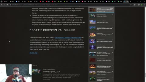 Gaming News | Diablo 4 Season 4 PTR Patch Notes | Part 2