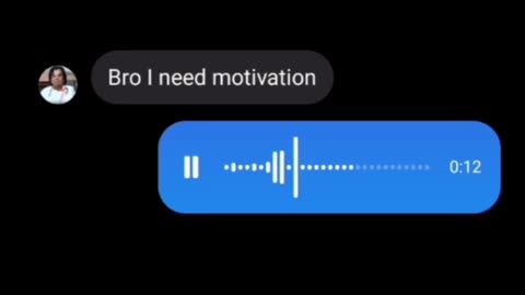 When you ask your bro motivation 😂😂