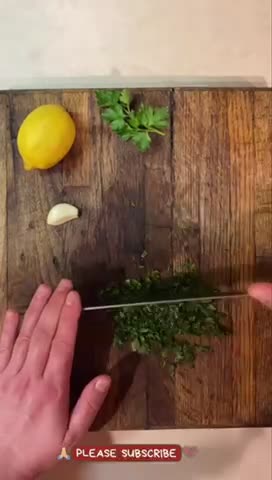 #CHOPPING GARNISH IS AN #ART