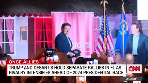 Trump and DeSantis rivalry spills into public view