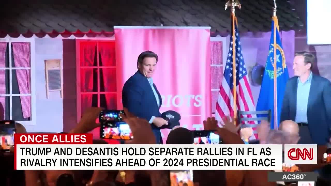 Trump and DeSantis rivalry spills into public view