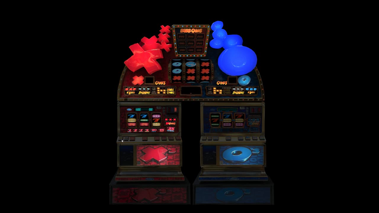 Xs & Os £25 Jackpot Barcrest Fruit Machine Emulation