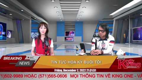 TIN TỨC HOA KỲ BUỔI TỐI - 12/02/2022 - The KING Channel