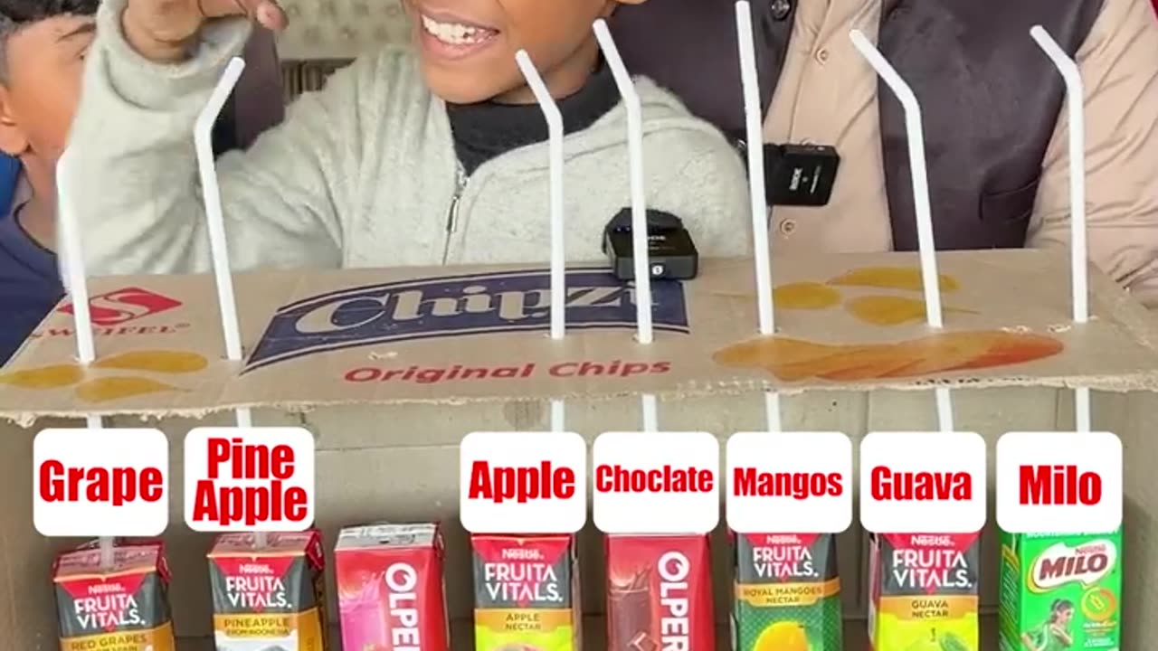 Juice flavour challenge