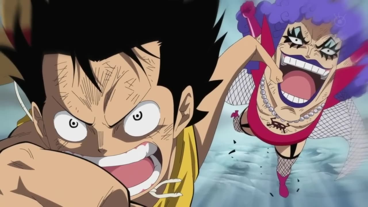 Luffy s unaware Conquerors Haki at Marineford - One Piece