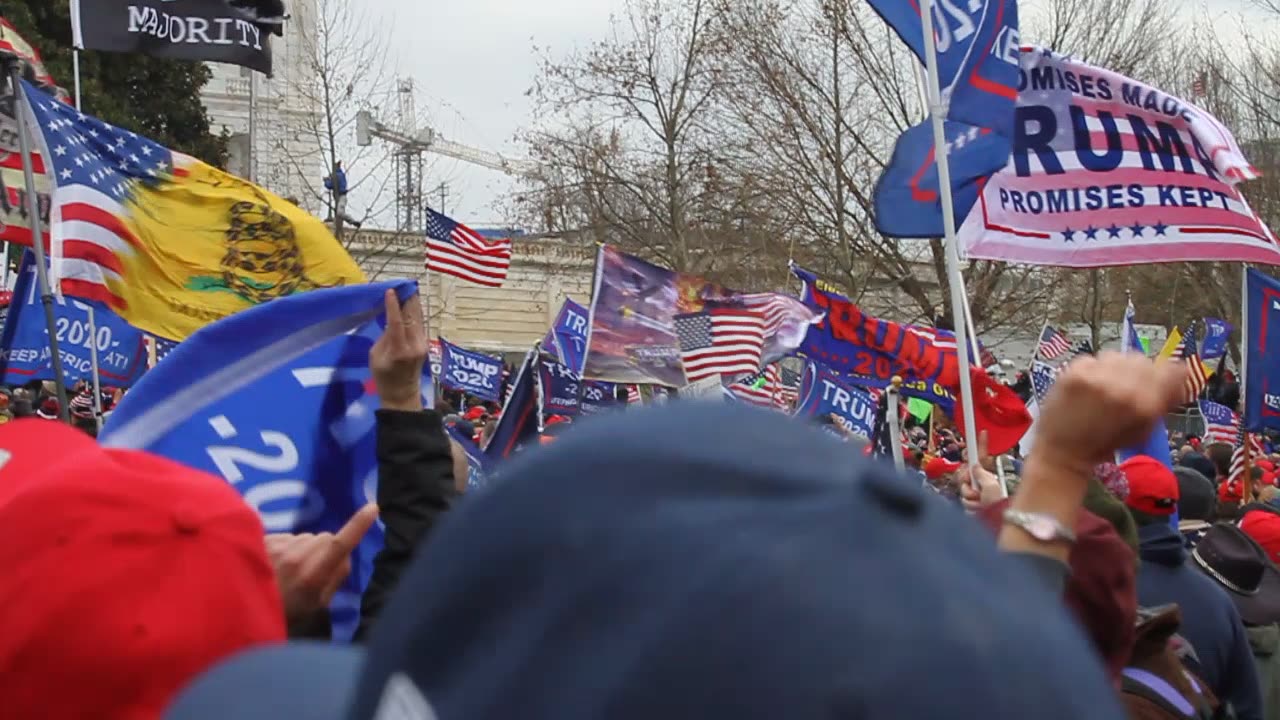 January 6 at the Capitol the chaos has begun