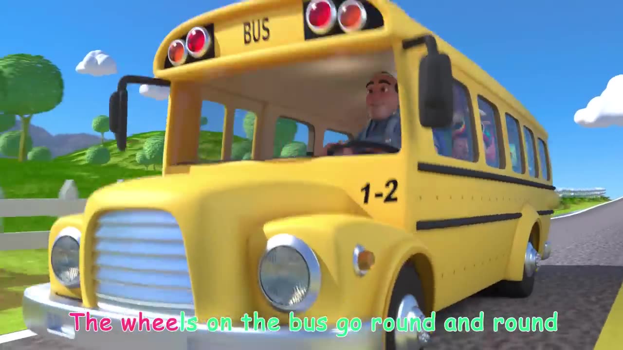 Wheels on the Bus!classic nursery Rhymes cocomelon Animal Time/Animal for kids