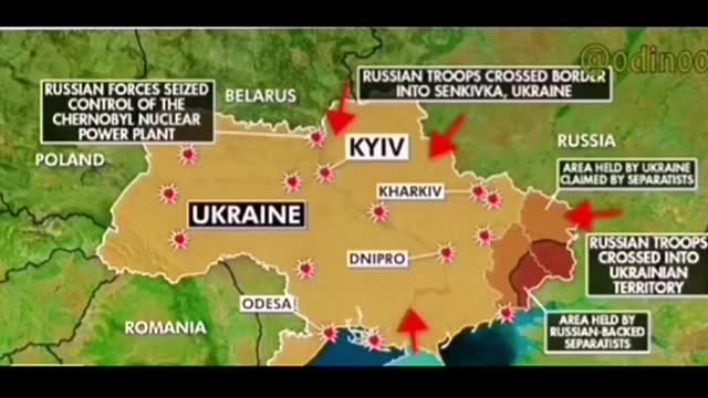 Putin has warned about the US on his Borders