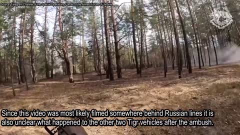 🔴 Ukraine War - Ukrainian Special Forces Ambush Russian Tigr Vehicles • GoPro Helmet Cam