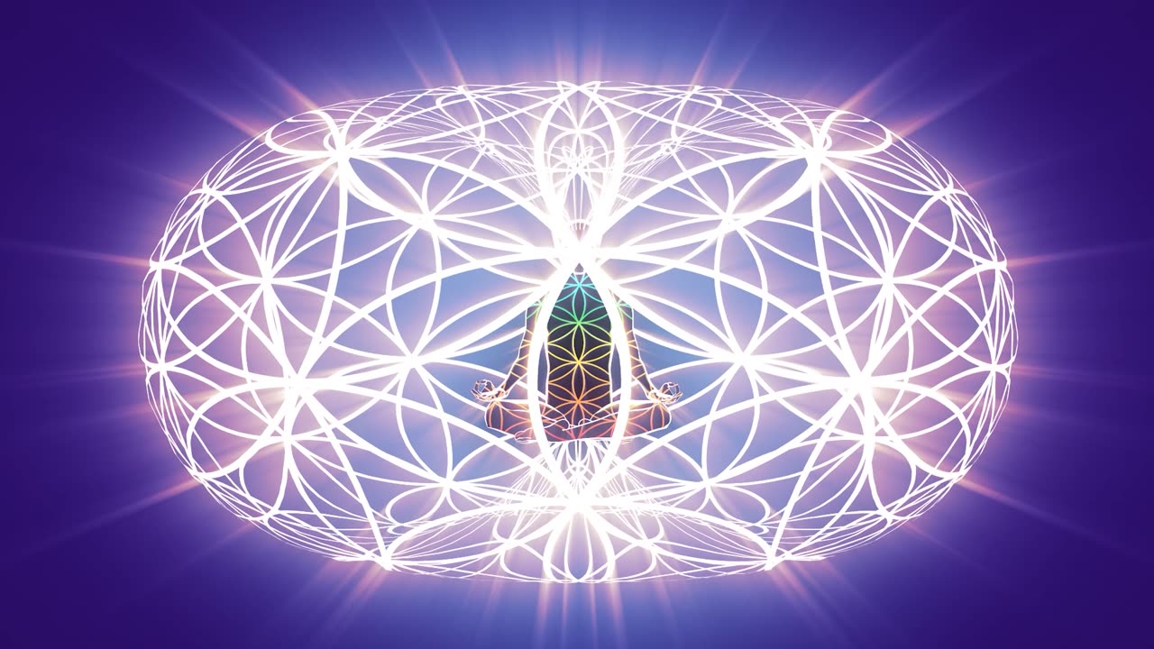 432 Hz Flower of Life | Harmonic Wave Resequencing | Bilateral Meditation Music