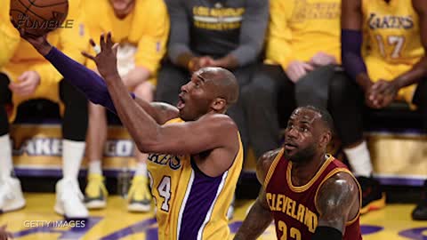 Kobe Bryant Fools LeBron James with Old School Move During Last Game