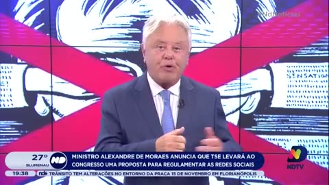 Censura: Ministro anuncia que TSE levará ao Congresso uma proposta regulamentar as redes sociais