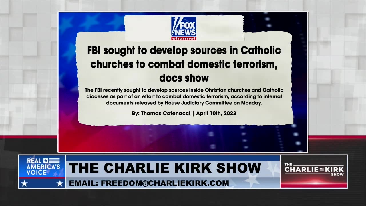 Did the FBI Have Informants Planted in Catholic Masses on Easter? Rep. Mike Johnson Responds