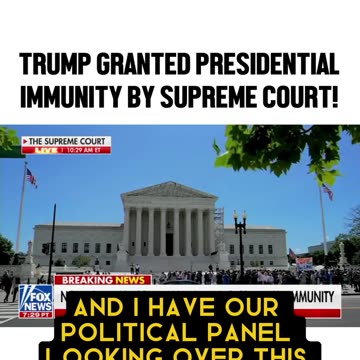 Trump Was Granted Presidential Immunity By Supreme Court! (CC)