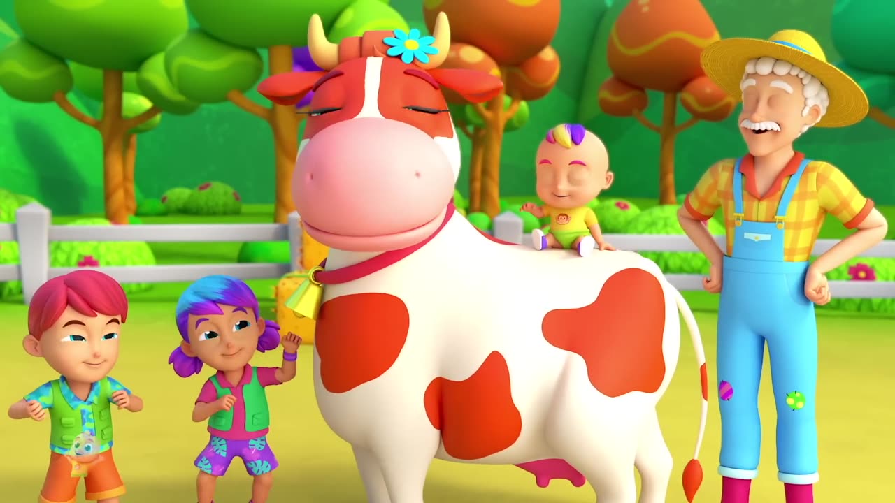 Old Farmer Joe Had A Farm | Joe's Farm Song For Kids | Nursery Rhymes and Baby Songs with Z..