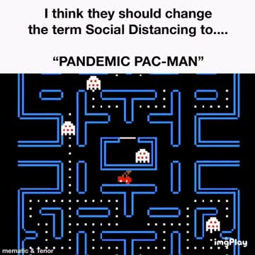Pandemic Pac-Man Gif 👾