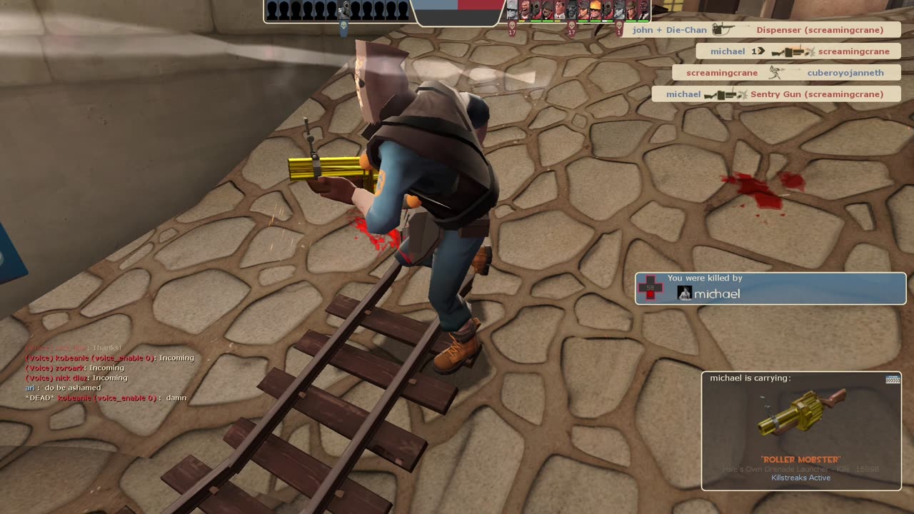 Defense Engineer On Pier (Team Fortress 2)