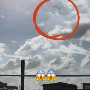 Seeing #Jesus in the clouds