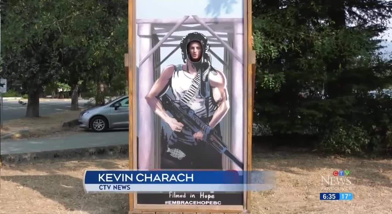 Rambo mania hits town of Hope, B.C