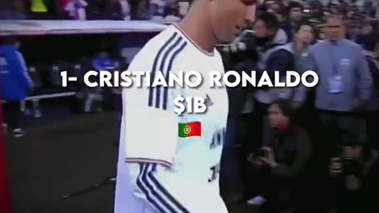 Top 7 richest football players in the world