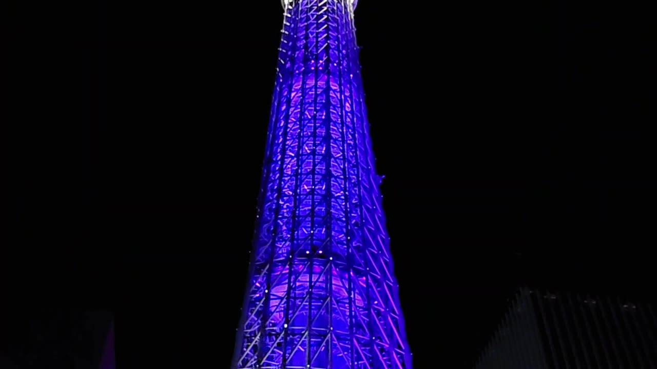 Sky tree tokyo at night