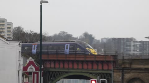 395 Southeastern Highspeed Crossing Luton Arches, Kent UK 2020