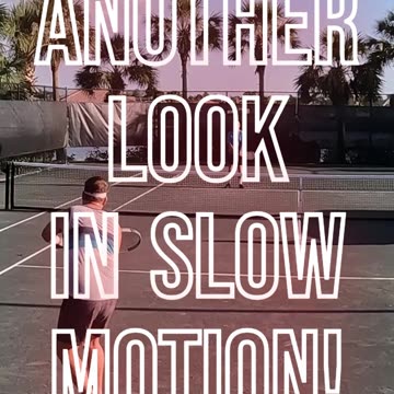 NICE BACKHAND VOLLEY AT THE NET FOR THE POINT!