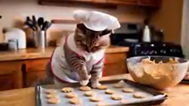 🐱🐱🐱 Cats Cooking in the Kitchen 🐱🐱🐱