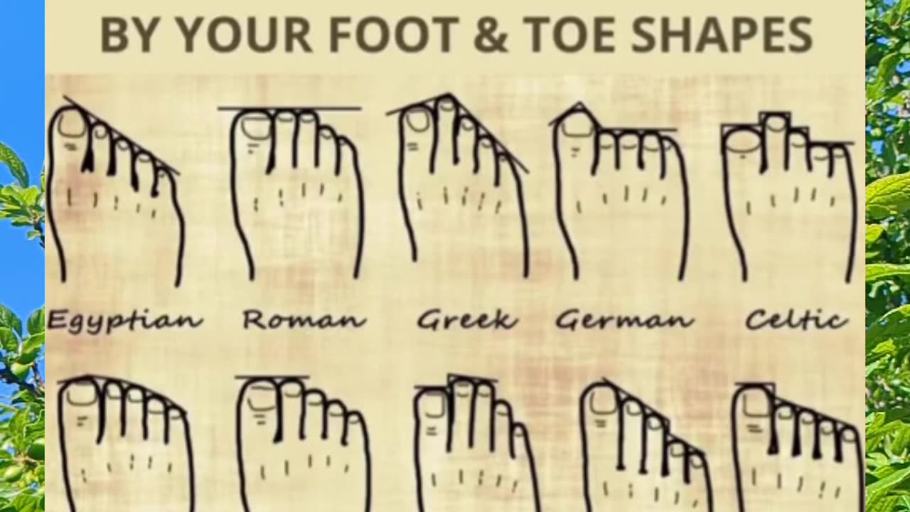 Unlocking Ancestral Secrets with Foot & Toe Shapes! #shorts