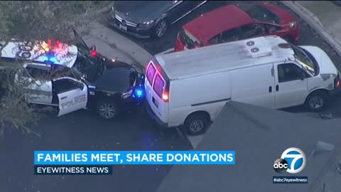 Families whose vehicles were stolen in wild SoCal chase meet, share GoFundMe donations