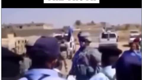 US Military member scolds the Iraqi police for not controlling the Taliban themselves