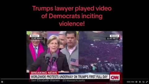 Luật sư của ông Trump đã phát hành một đoạn video:Đảng Dân chủ kêu gọi bạo lực chống lại Donald Trump