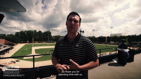 Wake Forest Baseball Facility Tour - Corey Muscara