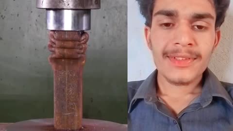 Hydraulic press reaction #viral #hudraulic #trending #newvideo #shorts #short