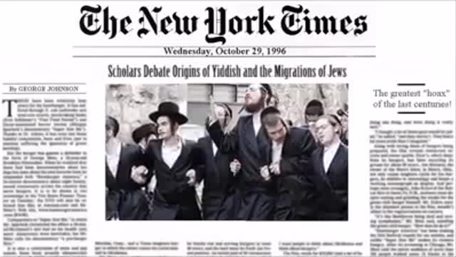 The truth about khazars aka zionist jews