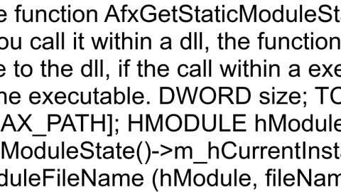 Determine the current HINSTANCE