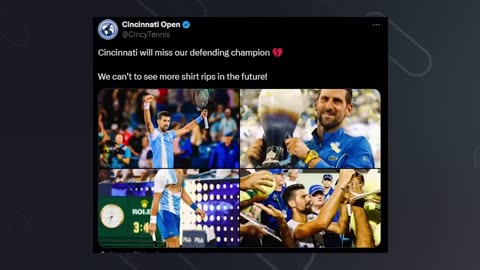 Djokovic Has Withdrawn from the 2024 Cincinnati Open