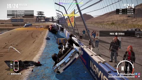 WRECKFEST at Dirt Devil Stadium FUN !!!