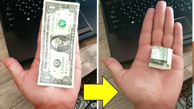 SELF FOLDING NOTE MAGIC TRICK (REVEALED)