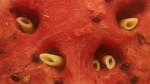 Watermelon sugar with penne