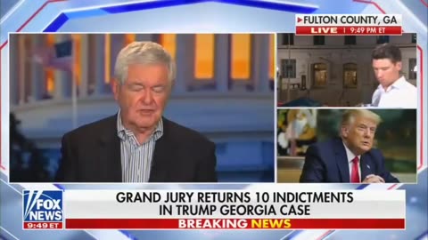 Newt Gingrich: Trump Indictment DESTROYS The Constitution