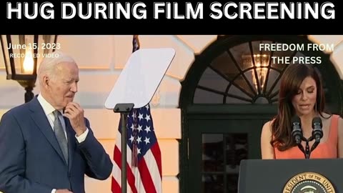 This is why they call him Joe "Hands" Biden.
