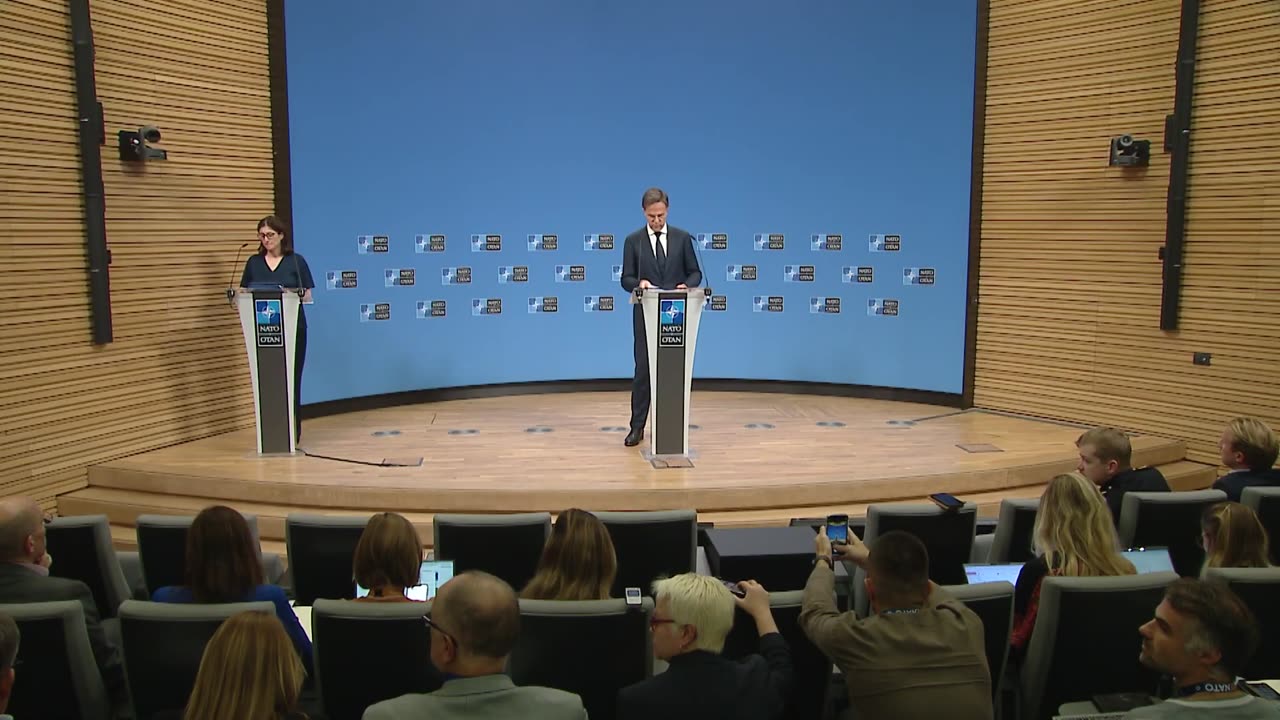 NATO Secretary General pre-ministerial press conference at Defence Ministers Meeting - October 16, 2024